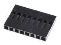 m20-1060800 HARWIN, M20-10 Female Connector Housing, 2.54mm Pitch, 8 Way, 1 Row