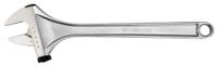 96c Bahco Adjustable Spanner, 500 mm Overall, 62mm Jaw Capacity, Metal Handle