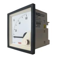 186-2441 RS PRO Analogue Panel Ammeter 3 (Input)A AC, 68mm x 68mm, 1 % Moving Iron