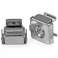 cabcagenuts StarTech.com CABCA Series Cage Nut for Use with Rack Mounting Hardware, M5mm Thread, 50 Piece(s), 0.5 x 0.4 x 0.5in
