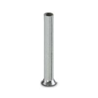 3202494 Phoenix Contact Ferrule, 10mm Pin Length, 1mm Pin Diameter, Silver