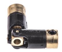 103061414 Huco Universal Joint 103.06.1414, Single, Plain, Bore 3 x 3mm, 27.2mm Length