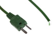 827-6056 RS PRO Type K Thermocouple Cable/Wire, 2m, Unscreened, Polyurethane Insulation, +125°C Max, 10/0.12