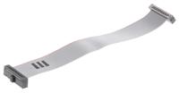 ffsd-10-d-0400-01-n Samtec FFSD Series Flat Ribbon Cable, 20-Way, 1.27mm Pitch, 4in Length, Tiger Eye IDC to Tiger Eye IDC