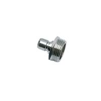 2294-12-27 Legris Nickel Plated Brass Pneumatic Quick Connect Coupling, G 3/4 Threaded