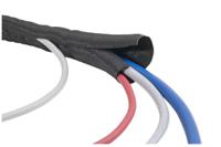 170-01014-twist-in-19-pet-bk HellermannTyton Braided PET Black Cable Sleeve, 19mm Diameter, 2m Length, Helagaine Series