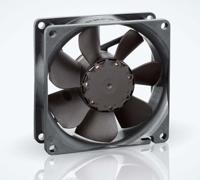 8414nhu ebm-papst 8400 N Series Axial Fan, 24 V dc, DC Operation, 79m³/h, 2.4W, IP68, 80 x 80 x 25mm