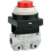 vm130-f01-30ra SMC Push Button Pneumatic Relay Mechanical Valve VM100 Series, G 1/8, 1/8in, III B