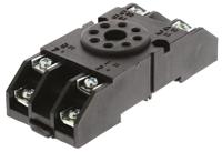 s8p Tempatron 8 Pin 250V ac DIN Rail, Panel Mount Relay Socket, for use with Octal Relay