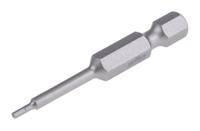 05301 Wiha Hexagon Screwdriver Bit, 1.5 mm Tip, 50 mm Overall