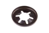 172-436 RS PRO Enamelled Steel Open Push-On Fastener for 4.8mm Shaft