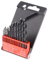 434-4607 RS PRO 13-Piece Twist Drill Bit Set for Metal, 1/4in Max, 1/16in Min, HSS Bits
