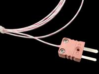 e25065type-n-welded-tipglassfiber2-mcmpni CorregeE250 Type N Thermocouple 2m Length, 0.3mm Diameter, 0°C → +600°C