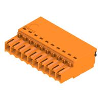 2459130000 Weidmüller, 3.5mm Pitch, OMNIMATE BLF, 10 Way, , Pluggable Terminal Block, Plug, PCB Mount, Push In Termination,