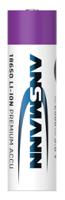 1307-0000-520 Ansmann, , 3.6V, 18650, Lithium-Ion Rechargeable Battery, 2.6Ah