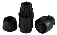 uts1jc124p Souriau Sunbank by Eaton Circular Connector, 4 Contacts, In-Line, Standard Connector, Plug, Male, IP68, IP69K, UTS