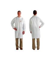 4440zxl 3M White Unisex Visitor Coat, XL