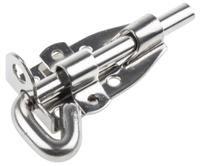 434-9753 RS PRO Stainless Steel Padlockable Door Bolt, 101mm