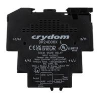 dr24d06x Sensata Crydom DR Series Solid State Interface Relay, 32 V dc Control, 6 A dc Load, DIN Rail Mount