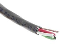 2424c-sl005 Alpha Wire Alpha Essentials Communication & Control Control Cable, 4 Cores, 0.81 mm² 18 AWG, Screened, 30 m, Grey