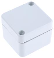 ab-050504-enclosure Fibox Grey ABS Enclosure, IP66, IP67, 52 x 50 x 40mm
