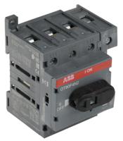 ot80f4n2-1sca105413r1001 ABB 4P Pole Base Mounting Isolator Switch - 80A Maximum Current, 37kW Power Rating, IP20