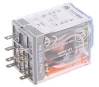 c9r21n230a Releco Plug In Latching Power Relay, 230V ac Coil, 5A Switching Current, DPDT