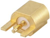 19s202-40ml5 Rosenberger, Plug PCB Mount SMP Connector, 50Ω, Solder Termination, Right Angle Body