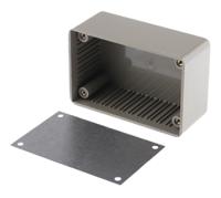 bim4003-gypg CAMDENBOSS 4000 Series Grey ABS Enclosure, IP54, 85 x 56 x 35mm