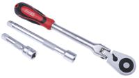253-166 RS PRO 40-Piece Metric 3/8 in Standard Socket/Bit Set with Ratchet