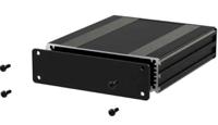 195-1520 RS PRO Black Aluminium Instrument Case, 80 x 108.5 x 30mm