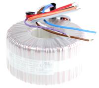 rkd-4002x18 Block 115 V ac, 230 V ac, 2 x 18V ac Toroidal Transformer, 400VA 2 Output