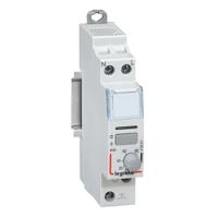 412401 Legrand DIN Rail Mount Timer Relay, 250V ac, 1-Contact, 5 → 60min, SPST