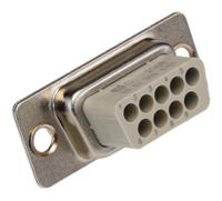 09670094701 HARTING D-Sub Standard 9 Way Cable Mount D-sub Connector Socket