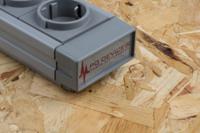 374-193 RS PRO 2m 6 Socket Type F - German Schuko Trailing Socket, 230 V ac