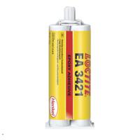 248211 Loctite HYSOL 3421 Transparent Yellow 50 ml Epoxy Adhesive Dual Cartridge for Ceramic, Metal, Plastic, Wood