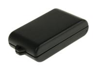 2957-22 CAMDENBOSS 2957 Series Black ABS Handheld Enclosure, Integral Battery Compartment, 57 x 36 x 16mm