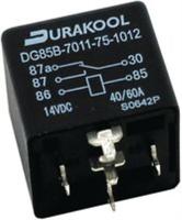 dg85b-7011-75-1012 Durakool PCB Mount Power Relay, 12V dc Coil, 60A Switching Current, SPDT