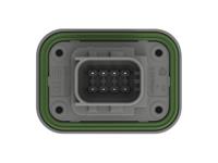2-2378182-1 TE Connectivity 2-23781 Series Vertical Panel PCB Header, 8 Contact(s), 6 mm Pitch, 2 Row, Shrouded