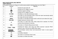 296-647 RS PRO Digital, LCD Digital Multimeter, True RMS, 10A ac Max, 1A dc Max, 1000V ac Max