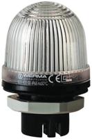 80040000 Werma EM 800 Series Clear Steady Beacon, 12 → 230 V ac/dc, Panel Mount, Incandescent Bulb, IP65