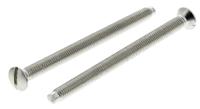 850-7461 RS PRO Slot M3.5 Raised (Countersunk) Steel Machine Screws DIN 964 x 50.0mm