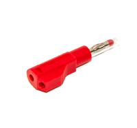 bu-32614-2 Mueller Electric Red Male Banana Plug, 4 mm Connector, Solder Termination, 20A, 1000V