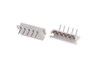 22-05-7055 Molex SPOX Series Right Angle Through Hole PCB Header, 5 Contact(s), 2.5 mm Pitch, 1 Row, Shrouded