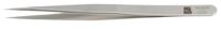 136-9698 RS PRO 135 mm, Stainless Steel, Very Sharp, Tweezers