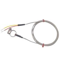 268-4529 RS PRO Type K Pipe Surface Thermocouple 2m Length, 30-45mm Diameter → +350°C