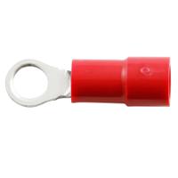 270-7646 RS PRO Insulated Crimp Ring Terminal, M3.5 Stud Size, 0.5mm² to 1.5mm² Wire Size, Red