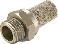 amte-m-lh-n18 Festo AMTE Brass, Bronze 10bar Pneumatic Silencer, Threaded, NPT 1/8 Male