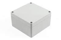 1554lgy Hammond 1554 Series ABS Enclosure, IP66, 4.13 x 4.13 x 2.36in