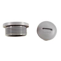 hpp16-sl080 Alpha Wire Blanking Plug, PG16, Chloroprene Rubber (O-Ring/Seal), Polyamide, 27mm Diameter, Threaded
